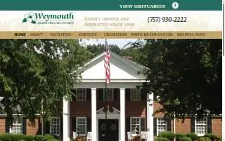 Weymouth Funeral Home Inc website