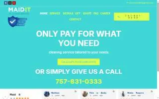 Maid it website