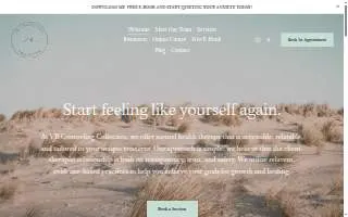 VB Counseling Collective website