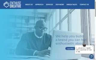 Enthuse Creative website