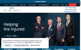 Frei, Mims and Perushek, LLP website