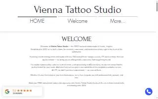 Vienna Tattoo Studio of Oakton website