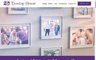 Dunlop House Assisted Living & Memory Care website