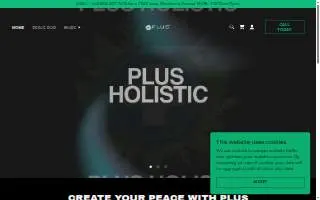 PLUS Holistic website