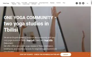Yoga 7 Pilates Studio website