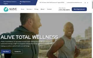 Alive Total Wellness- Testosterone Replacement Therapy (TRT)
