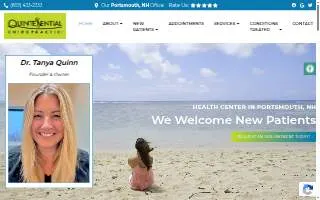 Portsmouth Chiropractic Center website