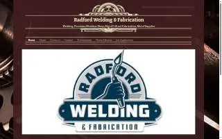 Radford Welding & Fabrication website