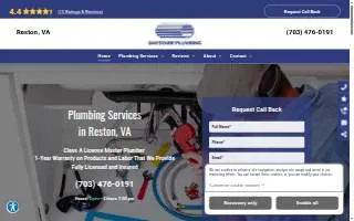Daystarr Plumbing website