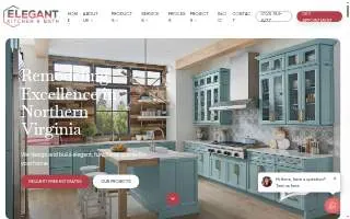 Elegant Kitchen and Bath of Reston website