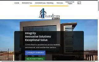 ElevationBuild website