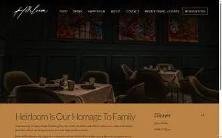 Heirloom of Reston website