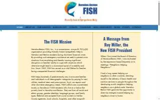 Herndon-Reston FISH Inc. Friendly Instant Sympathetic Help website