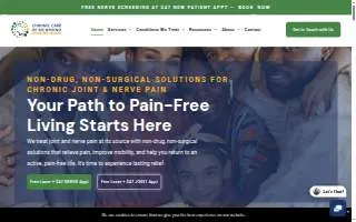 Chronic Care of Richmond website