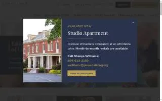 Hermitage Richmond website