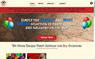 Capt. Party website