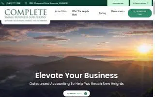 Complete Small Business Solutions of Roanoke website