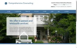 Comprehensive Counseling Services of Roanoke website