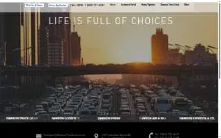 Dawson Truck Lines, Inc of Roanoke website