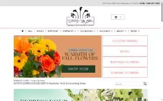 Flowers By Eddie of Roanoke website