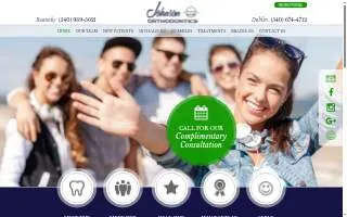 Johnson Orthodontics of Roanoke website