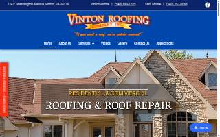 Vinton Roofing Company Inc