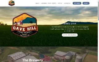 Cave Hill Farms Brewery website