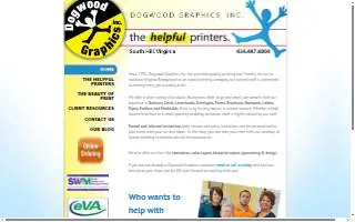 Dogwood Graphics, Inc. website