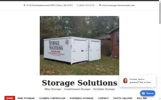 Storage Solutions NNK of Rose Hill website