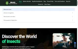 Bug Man Termite & Pest Control, Inc website