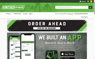 Construction Materials Group website