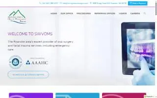 Southwest Virginia Oral Surgery of Salem website