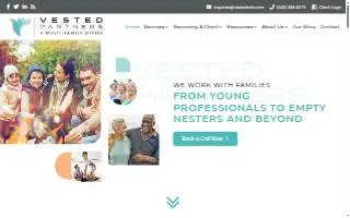 Vested Partners website