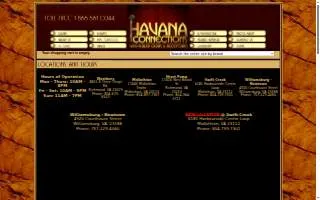 Havana Connections - Short Pump website