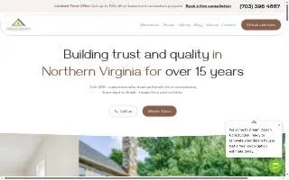 Dream Design Construction LLC of South Riding website