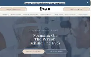 Eye Rx Stone Ridge website