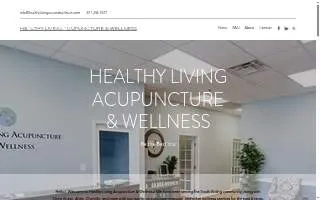 Healthy Living Acupuncture & Wellness of South Riding website