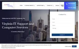 LANTEC Systems, Inc. website