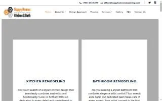 Happy Homes Remodeling of Springfield website