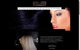 Salon Enclave website