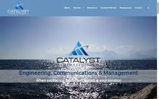 Catalyst Solutions website