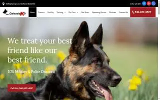 Colonial K-9 website