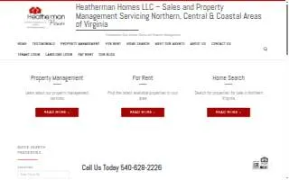 Heatherman Homes LLC website