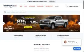 Charlie Obaugh Chevrolet GMC website