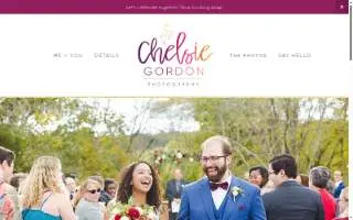Chelsie Gordon Photography website