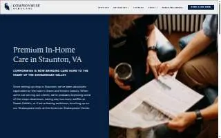 Commonwise Home Care Staunton website