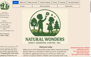 Natural Wonders Early Learning Center, Inc.
