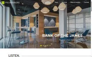 Pye Interiors LLC website