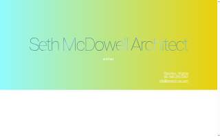 Seth McDowell Architect, pllc