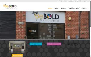 Be Bold Sign Studio